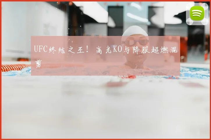 UFC终结之王!高光KO与降服超燃混剪